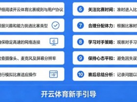 【扑克之星】给新手的10条忠告:在开云体育开始你的第一场比赛