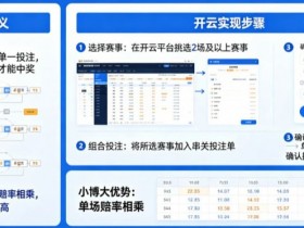 【扑克之星】什么是串关(Parlay)?如何在开云实现小博大
