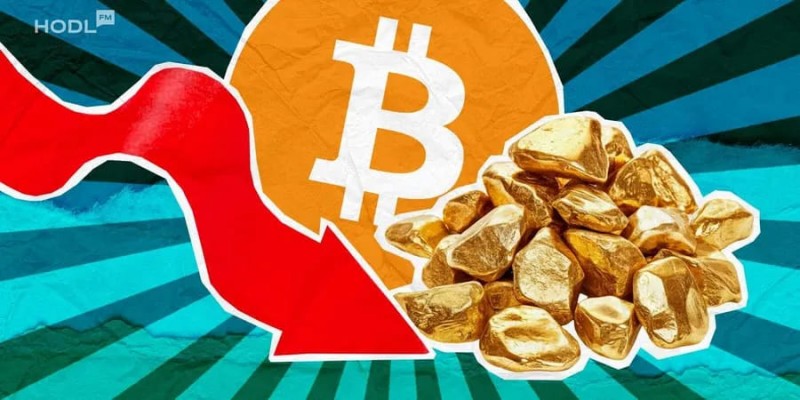 【扑克之星】市场 | 黄金罕见暴跌5%,比特币却悄然上涨!一个伟大的轮换开始了?