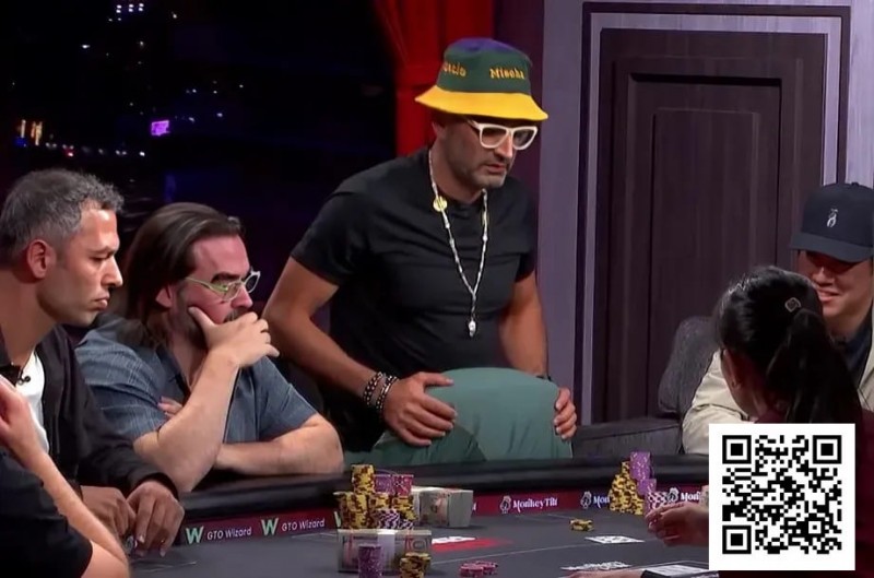 【扑克之星】史上最惨cooler之一！A葫芦撞四条8，魔术师豪夺82W刀巨池！