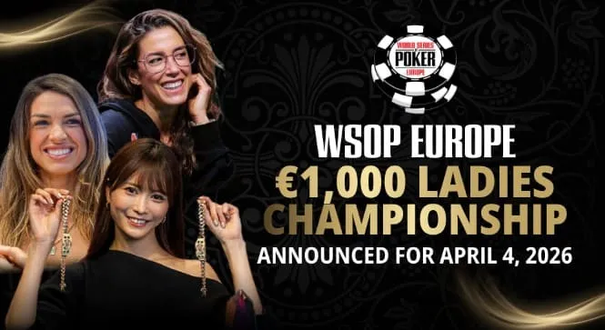 【扑克之星】WSOP欧洲站女士赛亮相布拉格！冠军将颁发全新设计金手链