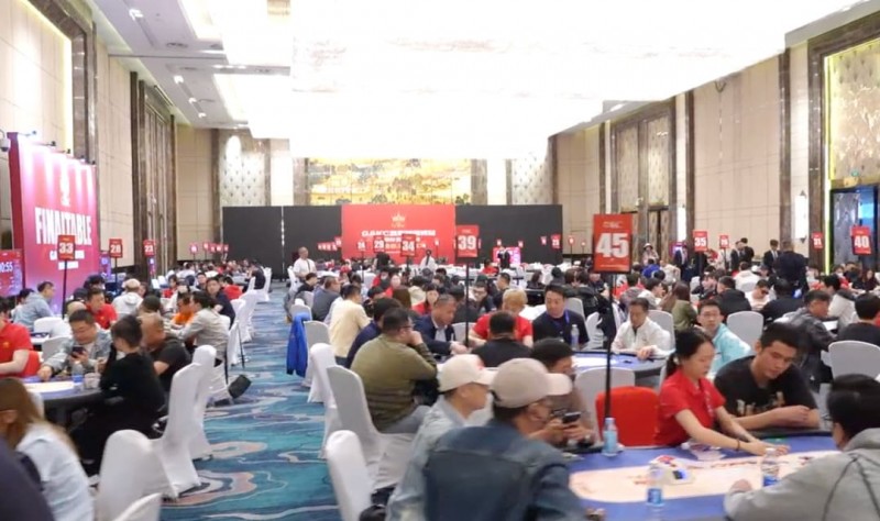 【扑克之星】GAKC皇冠杯廊坊站第二日战报｜主赛A组184人激战，女神赛154位巾帼惊艳登场
