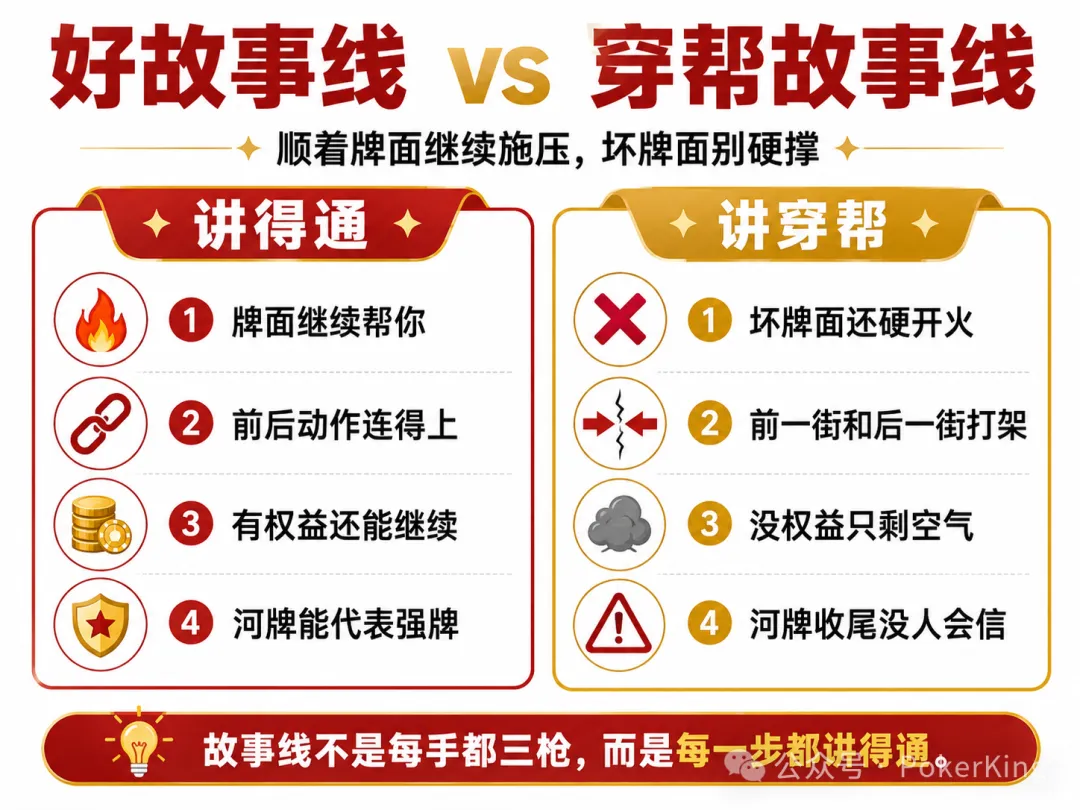 【扑克之星】德州扑克的故事线:为什么你的牌明明不差,却总是被“看穿”?