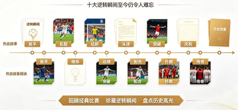 【扑克之星】世界杯历史经典比赛回顾：十大逆转瞬间至今仍令人难忘