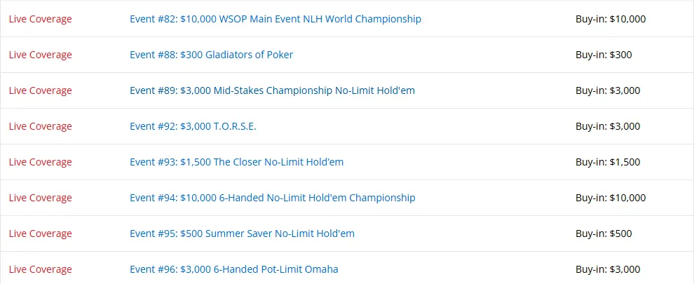 【扑克之星】中国军团2026WSOP主赛成绩单:26人进圈、4人六位数、$152w总奖金