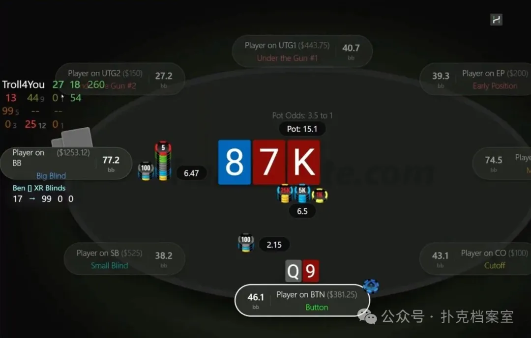 【扑克之星】被疯狂check-raise折磨？WSOP线上主赛冠军：别怂，用3-bet反杀他