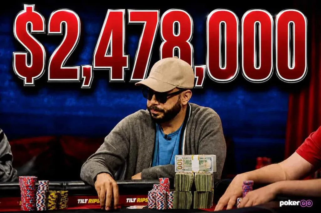 【扑克之星】太疯了！10高惊天诈唬轰出426万美元新纪录巨池，同花会被吓跑吗？